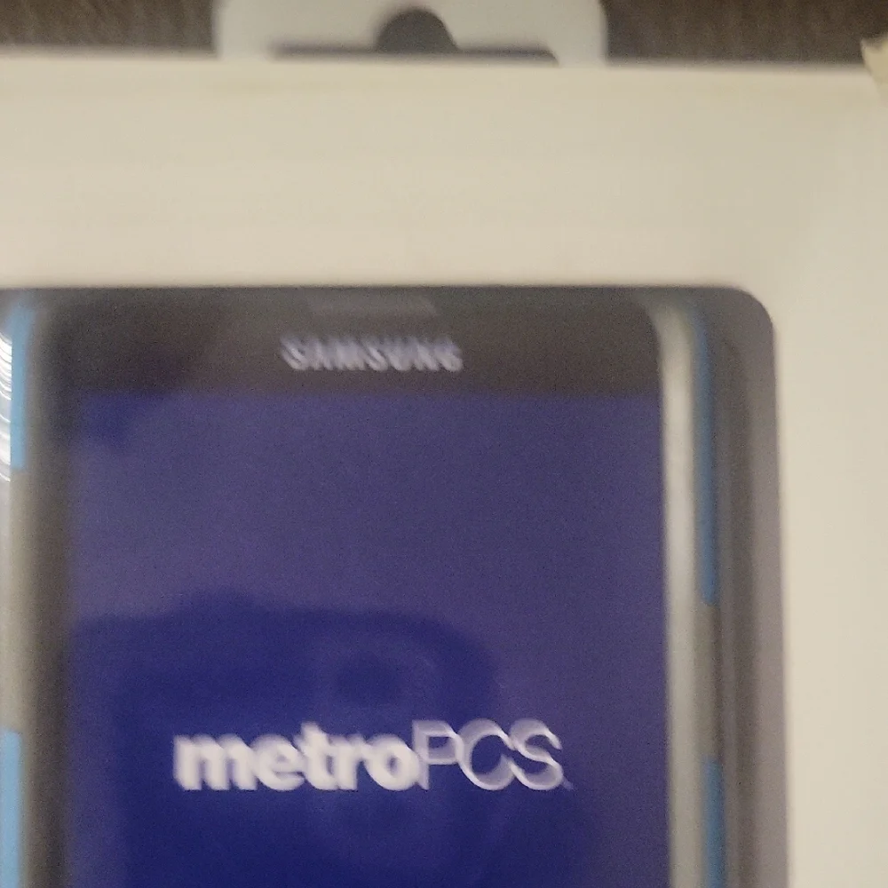 Metro PCS Made For The Samsung Galaxy J3 Prime Case - Teal and Black Kick +